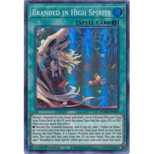 Thẻ bài Yugioh - TCG - Branded in High Spirits / BODE-EN055'