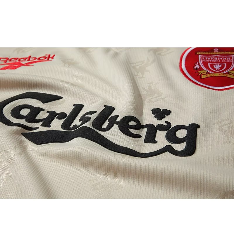 Áo Bóng Đá Ngắn Tay Đội Tuyển Liverpool 96-97 Phong Cách retro Size S-XXL