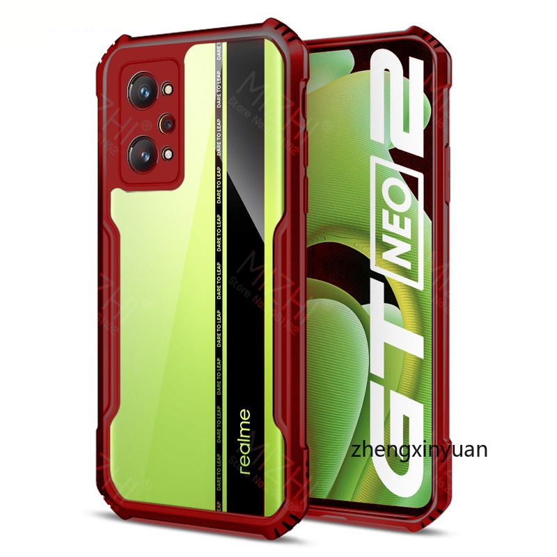 Ốp Điện Thoại Acrylic Trong Suốt Chống Sốc Cho Realme GT Neo 2 G T Neo2 GTNeo2 GT NEO3T