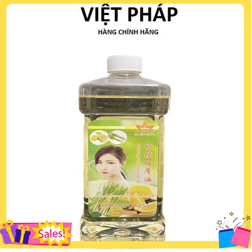 Tinh dầu sả chanh massa body 1000ml giá tốt nhất shopee