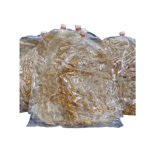 Bánh tráng muối nhuyễn tỏi xike  IT CAY