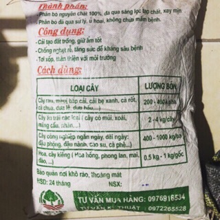 Phân bò - Bán lẻ ( 01 kg )