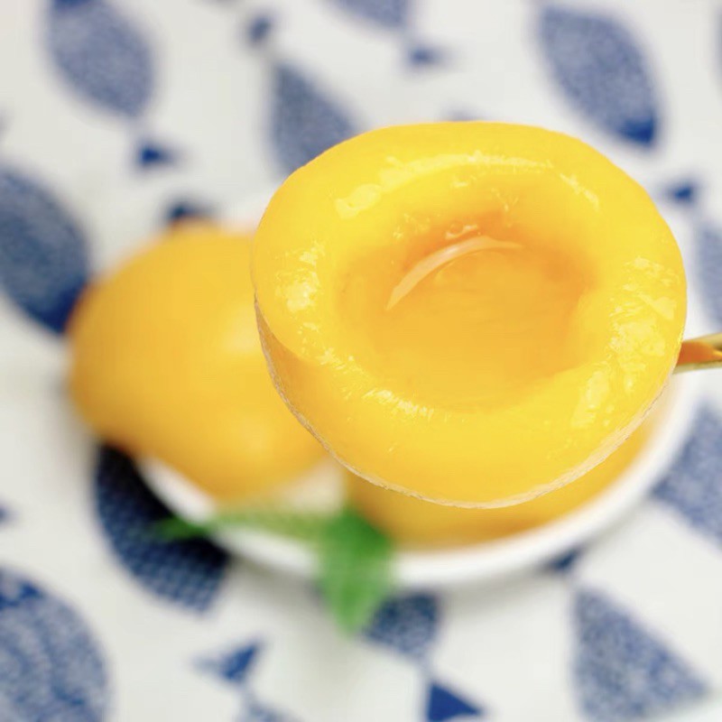Đào ngâm Hồng Kiều hộp 425g siêu ngon