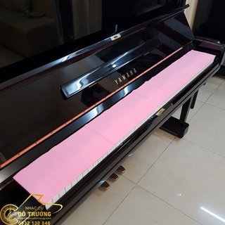 Khăn phủ phím đàn Piano màu hồng