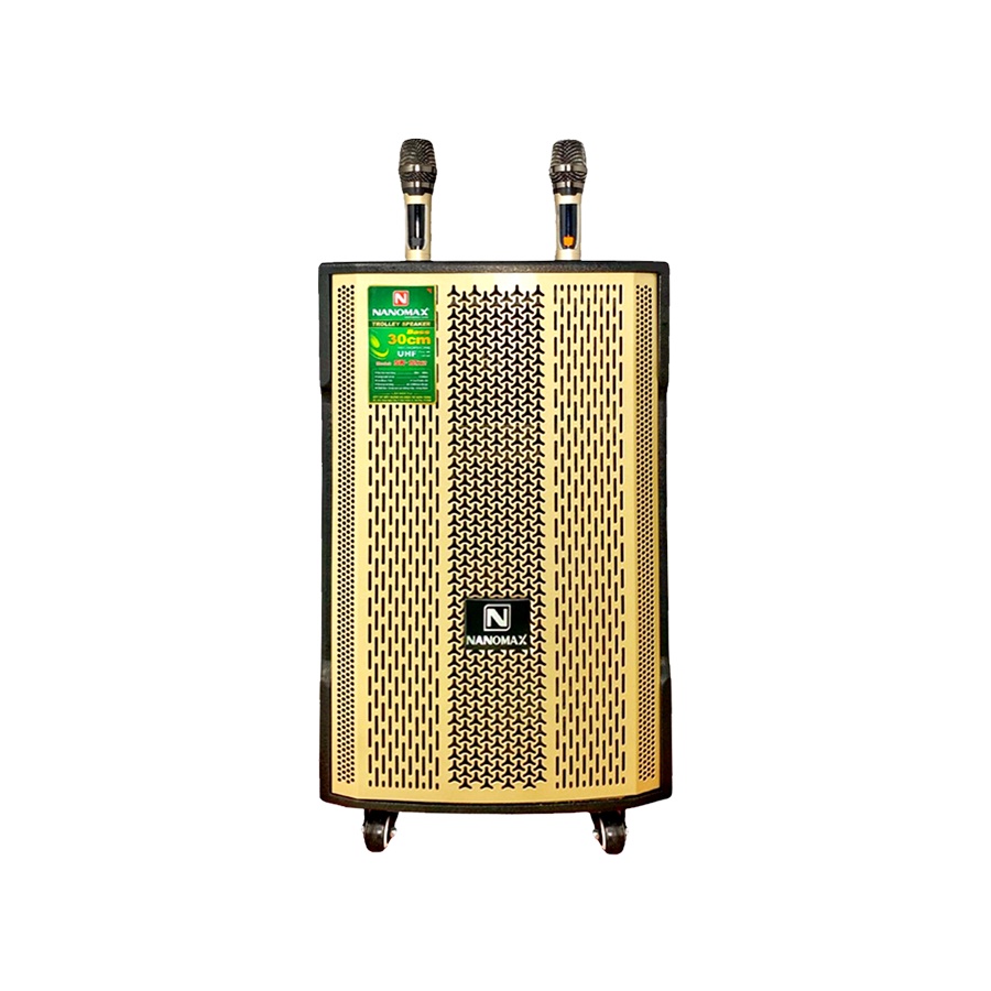 Loa Kéo Nanomax SK-12X2 Bass 30cm 420w Karaoke Bluetooth