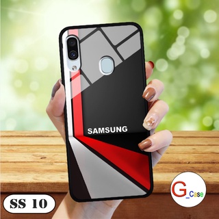 Ốp lưng Samsung Galaxy A20 / A30  - in hình 3D Logo điện thoại