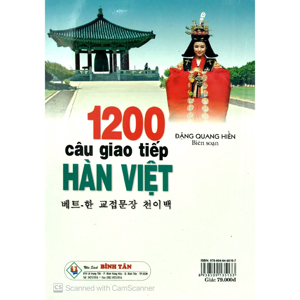 Sách - 1200 Câu Giao Tiếp Hàn Việt (Tặng Kèm CD)