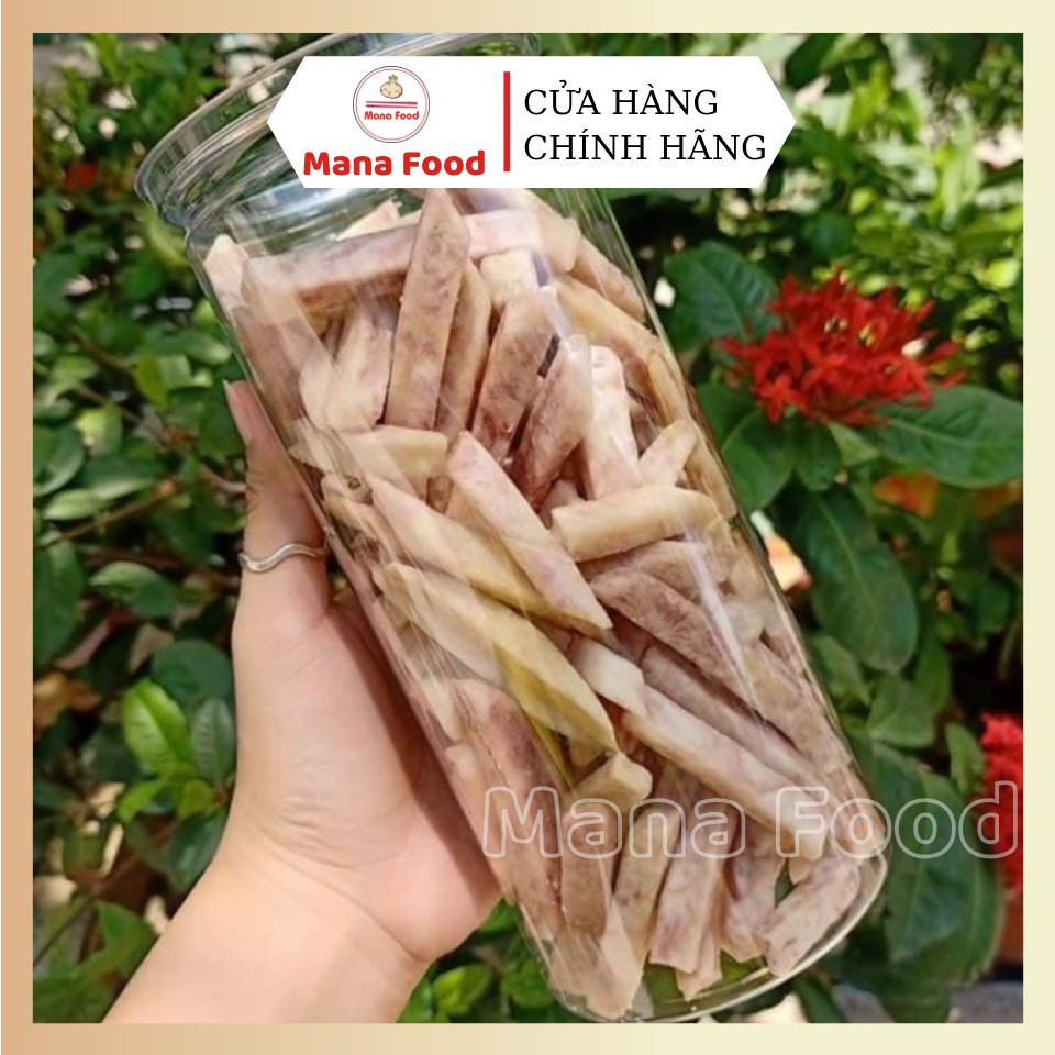 250G Khoai Môn Sấy Giòn  Mana Food | Sấy mộc - Không đường - ATTP