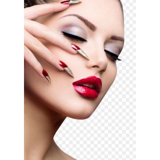 TRANH DÁN CỬA KÍNH 3D 2 MẶT HÌNH NAIL 70*100