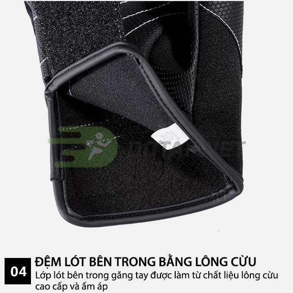 Găng Tay Da Hở Ngón Chống Trượt Kyncilor Chuyên Dụng Câu Cá, Độ Bám Dính Tốt