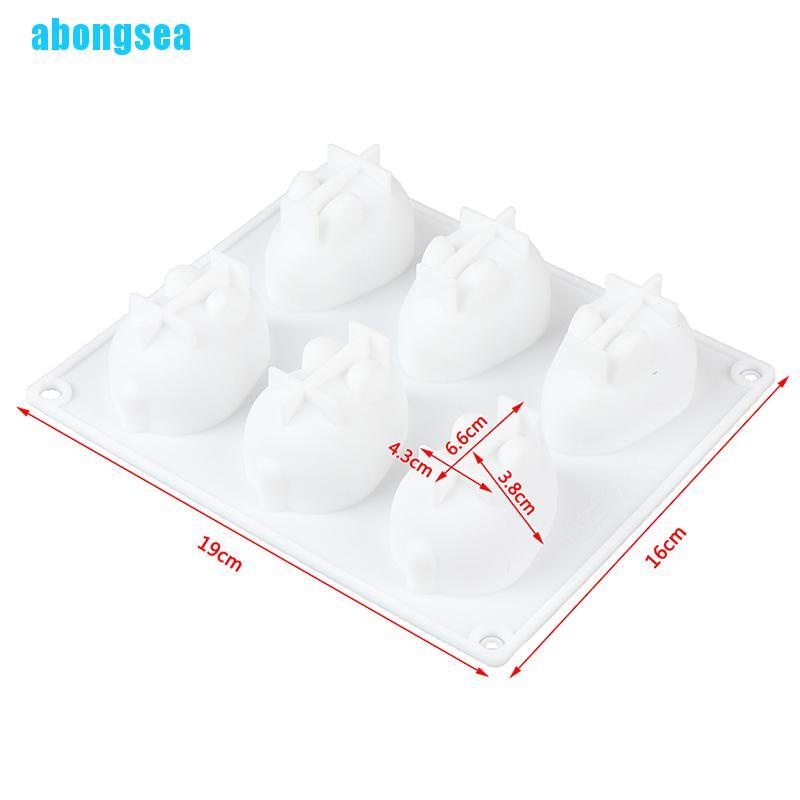 Mousse 6D Silicone Hình Thỏ