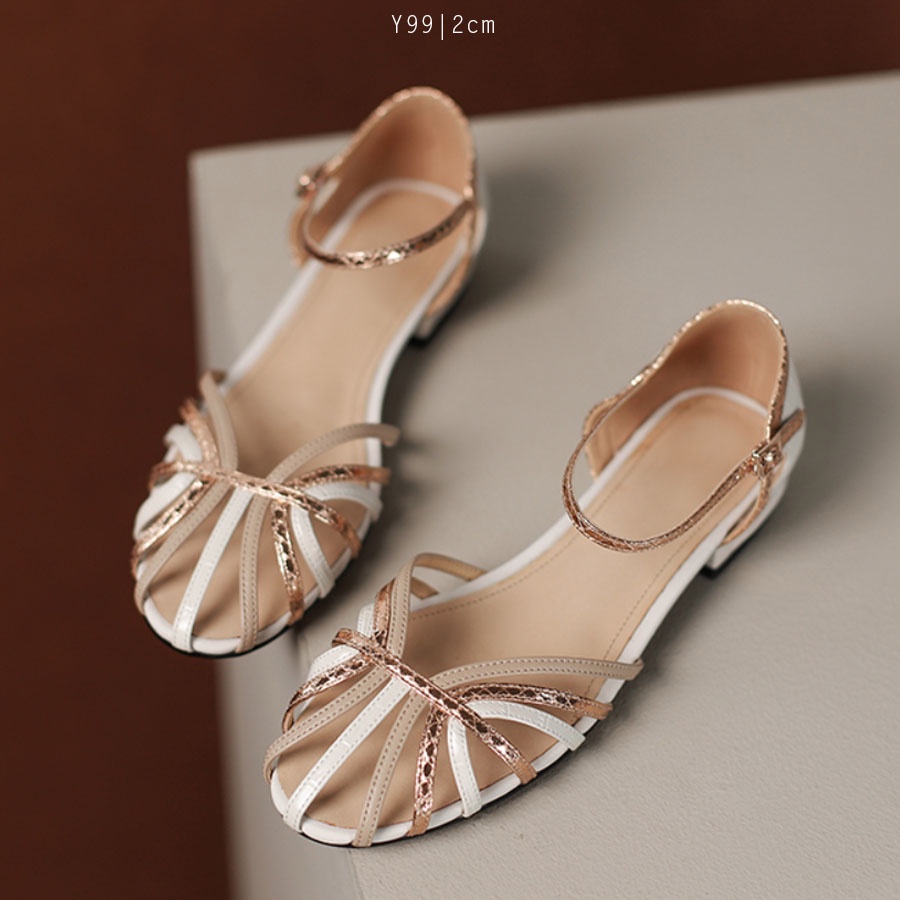 Dép sandal nữ quai dây 3 màu thoáng mát - Y99