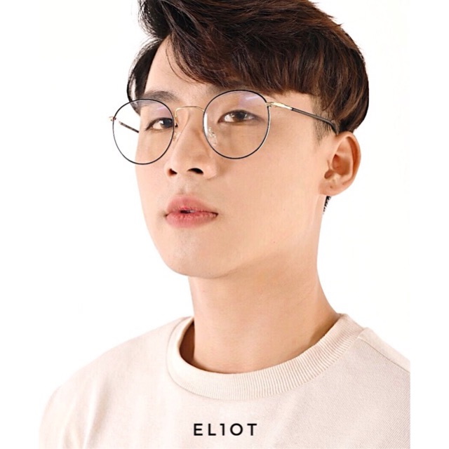 Gọng kính tròn Korean Glasses kính mắt tròn Unisex | BigBuy360 - bigbuy360.vn