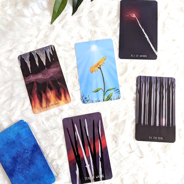 THE SPACIOUS TAROT DECK Bộ Thẻ Bài TAROT Thiết Kế Sáng Tạo Độc Đáo