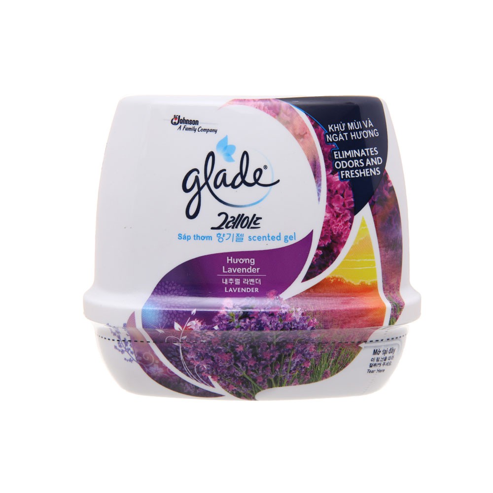 Sáp thơm Glade - Hương Lavender 180g