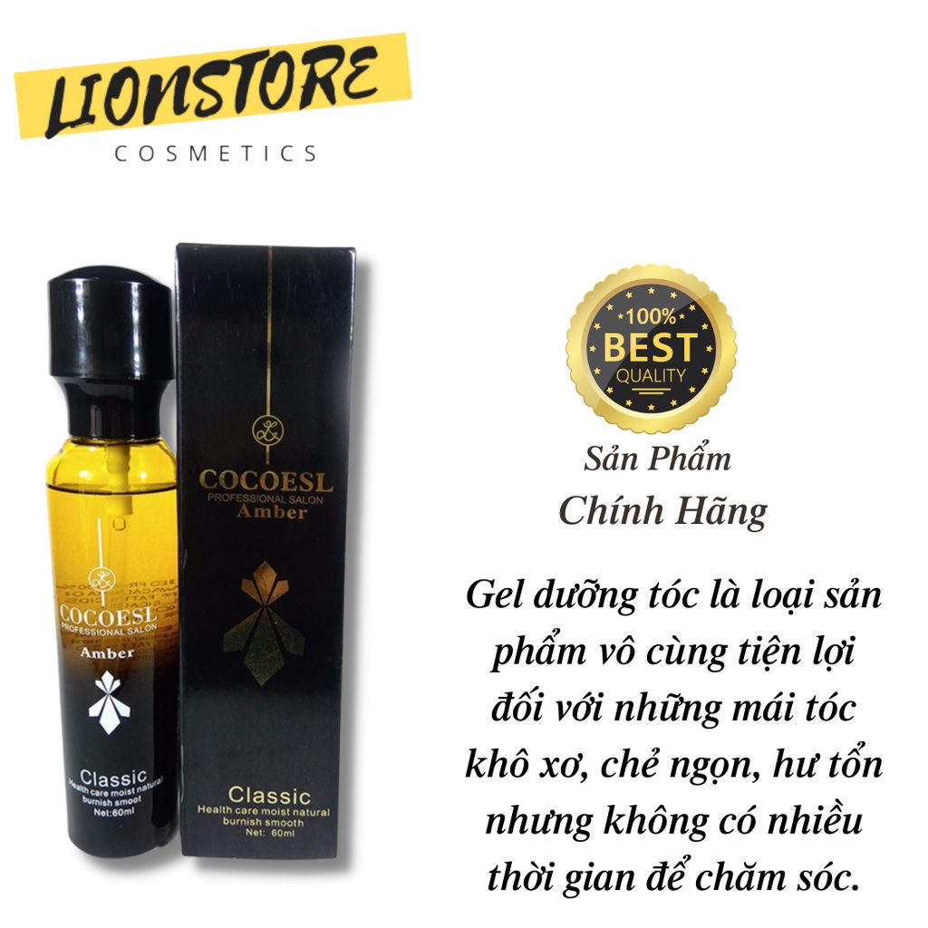 Tinh dầu dưỡng tóc cocoesl classic dài 60ml chuẩn hàng công ty