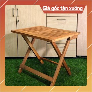 [Gỗ Tràm100%]Bàn gỗ xếp,bàn cafe vỉa hè