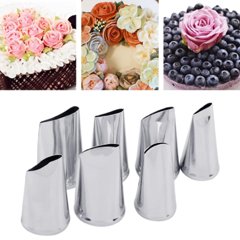 Set 7 Đui Bắt Bông Kem Trang Trí Bánh Ngọt Tiện Dụng