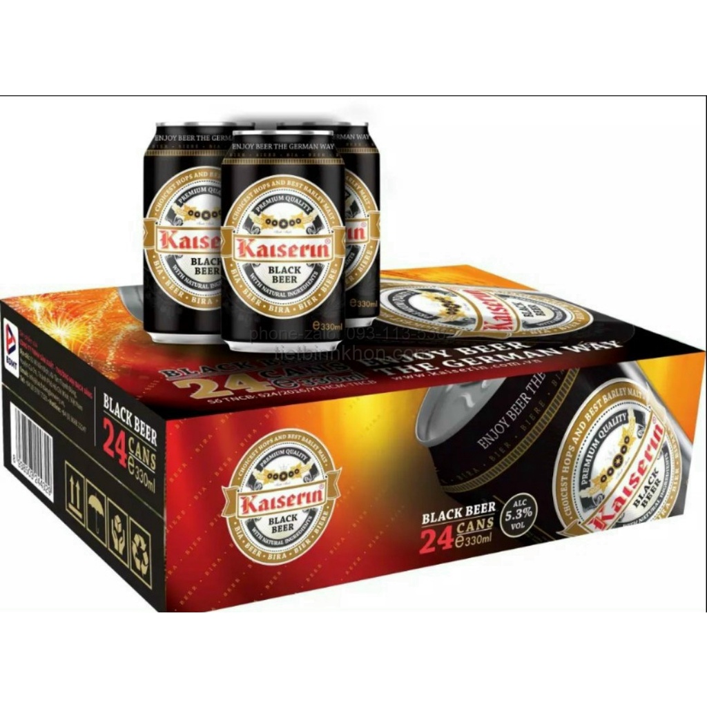 BIA ĐEN ĐỨC KAISERIN BLACK