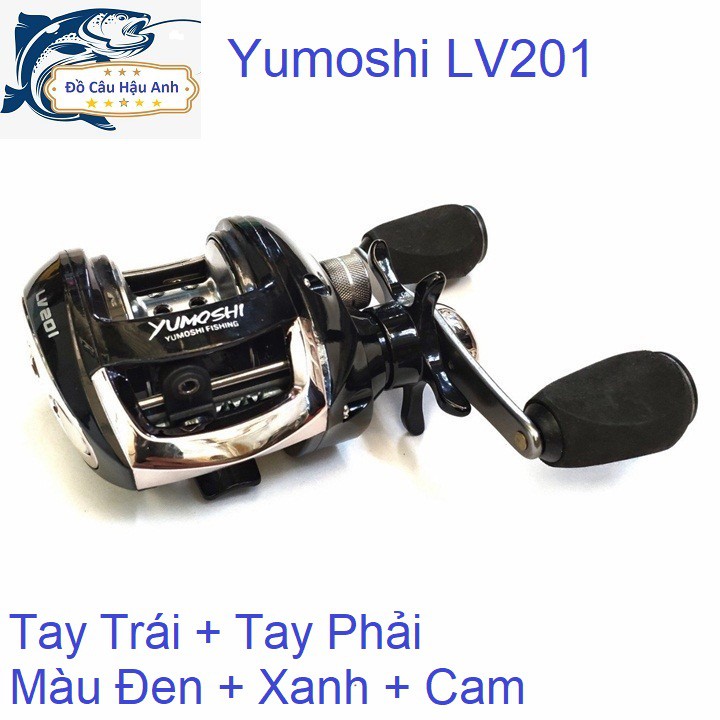 Máy câu cá Ngang Yumoshi LV201 máy câu lure