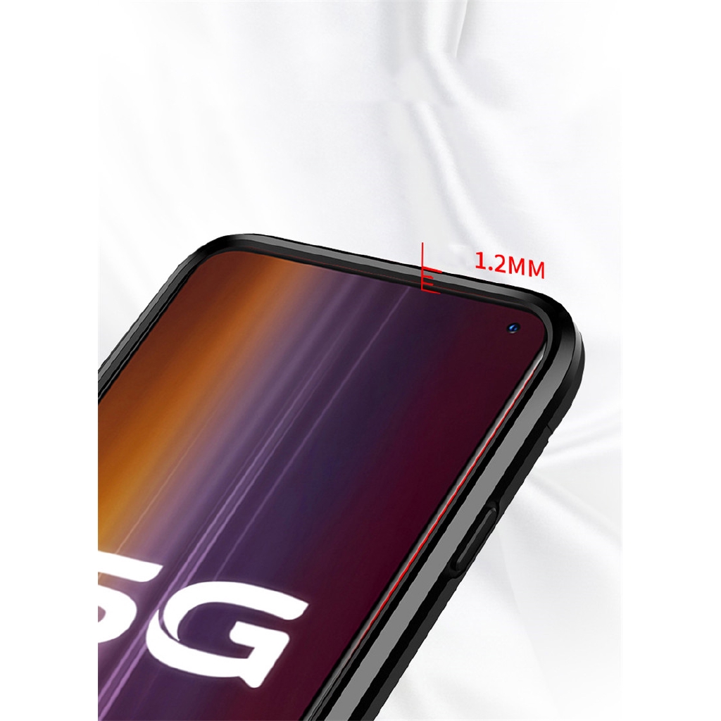 Vivo iQoo 3 iQoo Neo 3 5G iQoo Z1 Hybrid Slim Ring Holder Vỏ giáp chống sốc Vỏ bọc từ tính