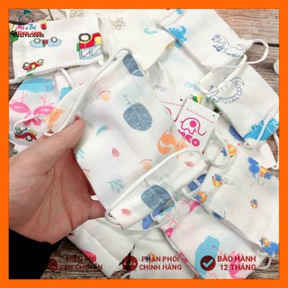 Khẩu trang xô nhật 4 lớp cho bé