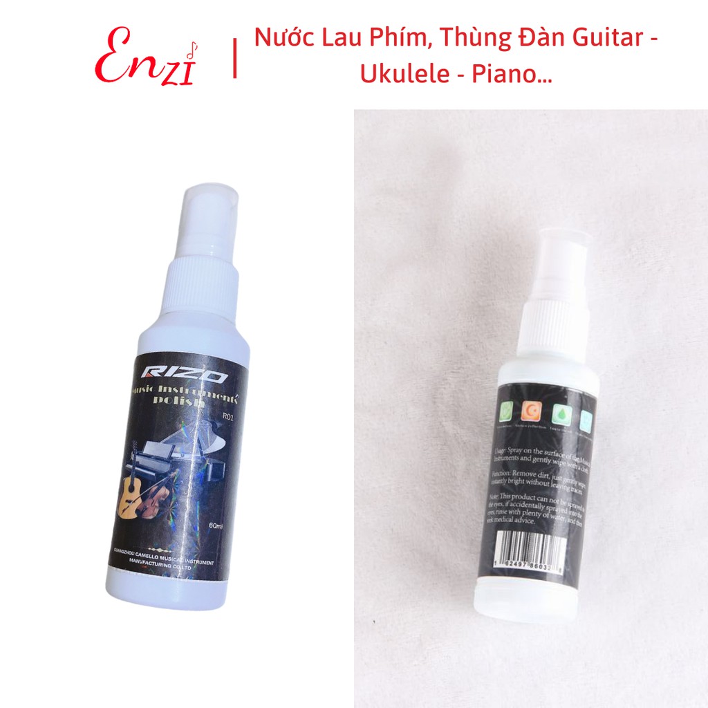 Dầu lau dây đàn mặt phím chống gỉ mượt dây cho guitar ukulele piano Rizo chuyên dụng string oil chống gỉ dây đàn Enzi