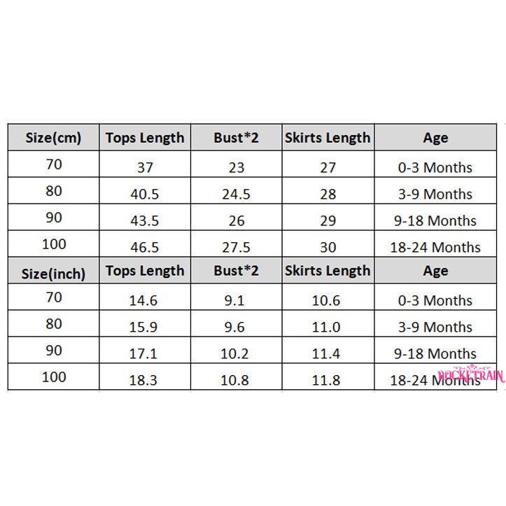 Chân váy xòe họa tiết hình học cho bé