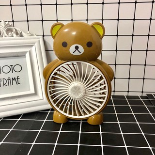 QUẠT MINI 3 CÁNH ĐỂ BÀN HÌNH THÚ 7054