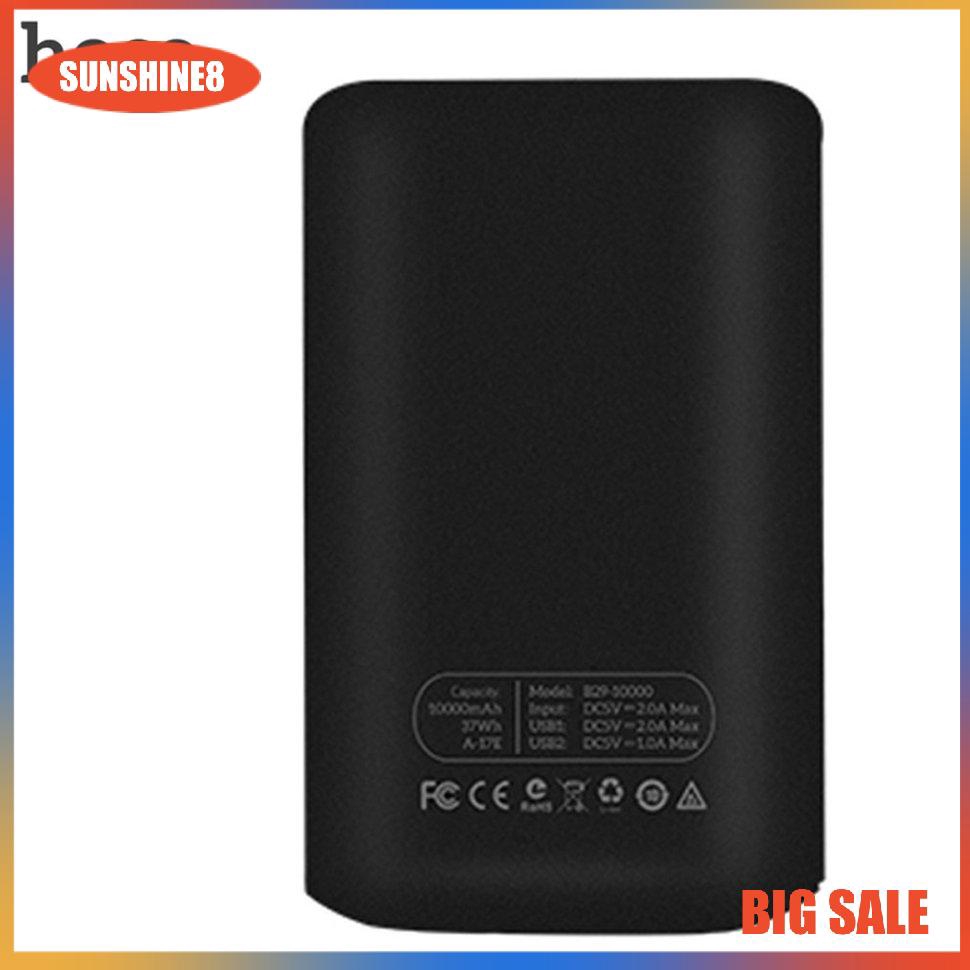 Cục sạc dự phòng HOCO B29 10000mAh với cổng USB kép