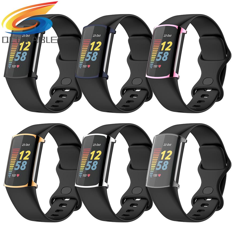 Ốp bảo vệ toàn màn hình cho đồng hồ thông minh Fitbit Charge 5