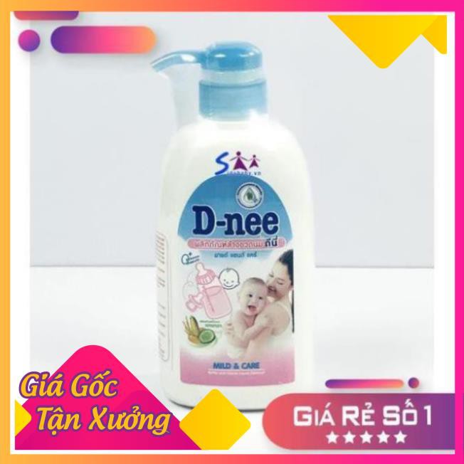 Nước xúc bình sữa vệ sinh bình uống dnee 620ml thái lan - Nước rửa bình sữa, núm ty - chăm sóc sức khỏe mẹ và bé