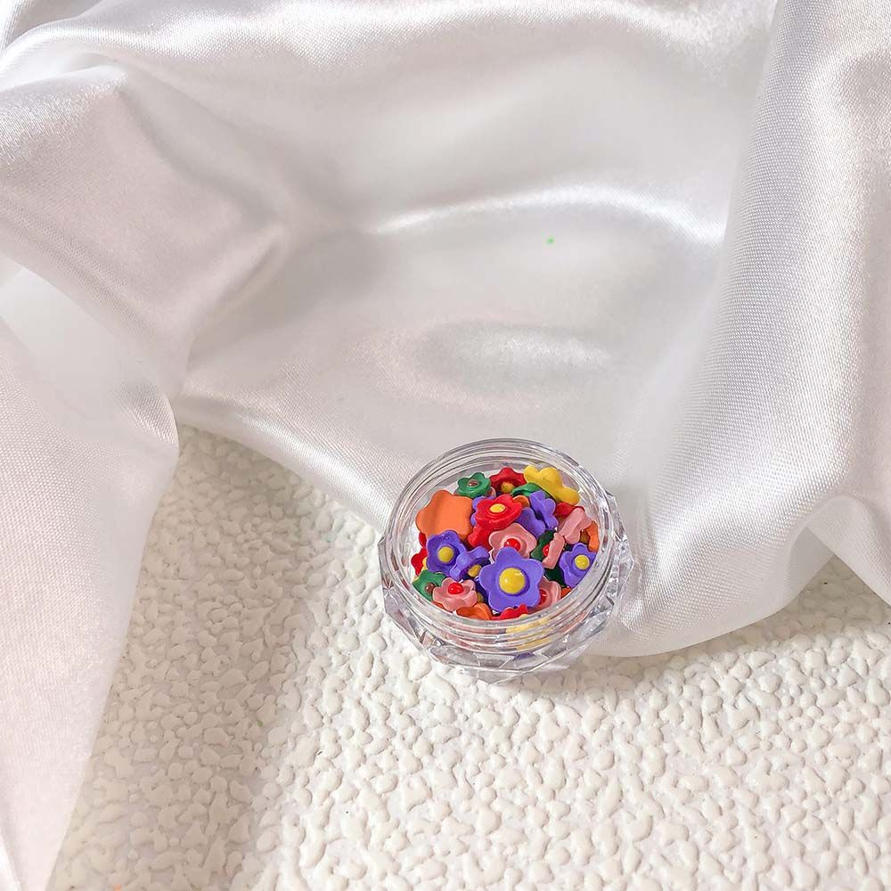 [Hàng mới về] Phụ kiện hình bông hoa 3D đa sắc màu ​trang trí móng nghệ thuật