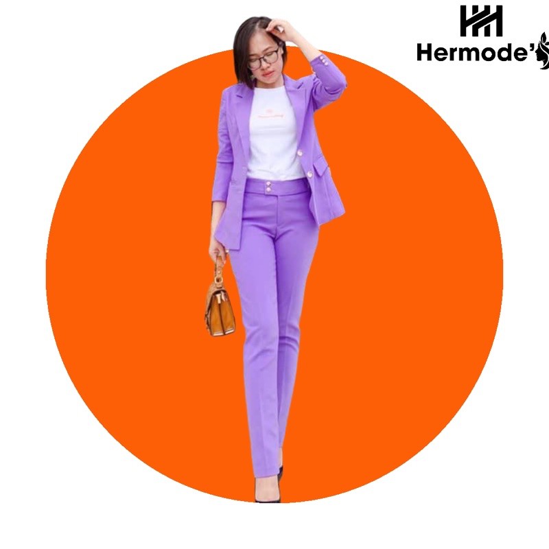 Set Vest Dáng Dài Quần Tây [ Hàng Cao Cấp]