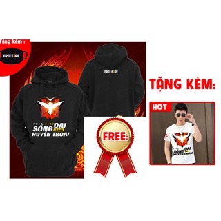 [SALE ]Mẫu áo Hoodie in hình Free Fire gá rẻ xả kho - Fan Game nào cũng nên có
