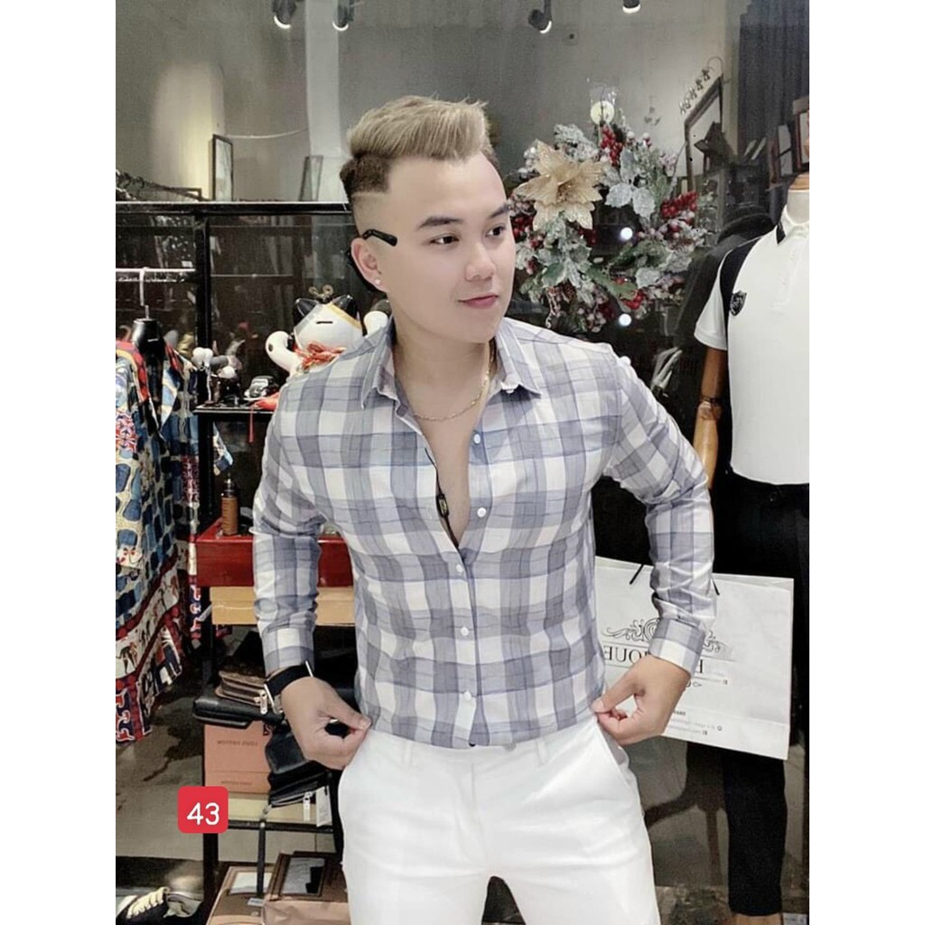 Áo Sơ Mi Lụa Nam Nữ Họa Tiết Hình Thật Đẹp Cao Cấp Thời Trang Hàn Quốc MINHANHSHOP | BigBuy360 - bigbuy360.vn