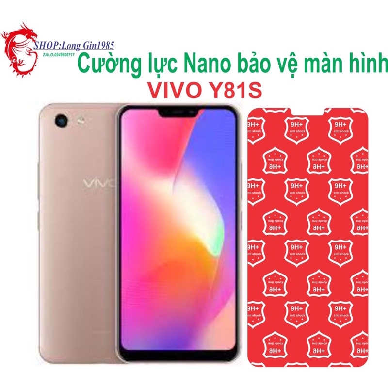 Vivo Y81S Cường lực Nano chống va đập chống trầy xước tốt