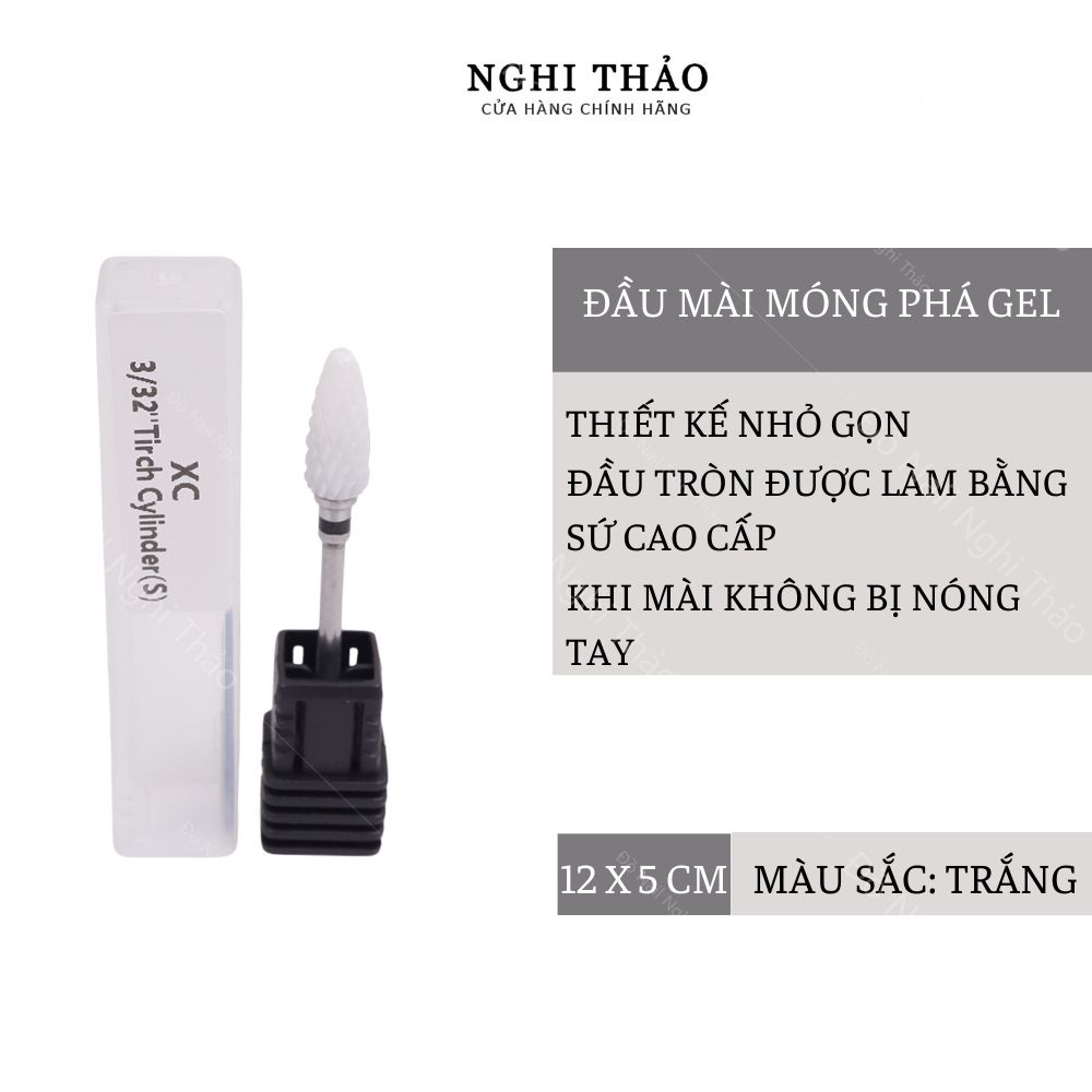 Đầu mài móng phá gel bột nail