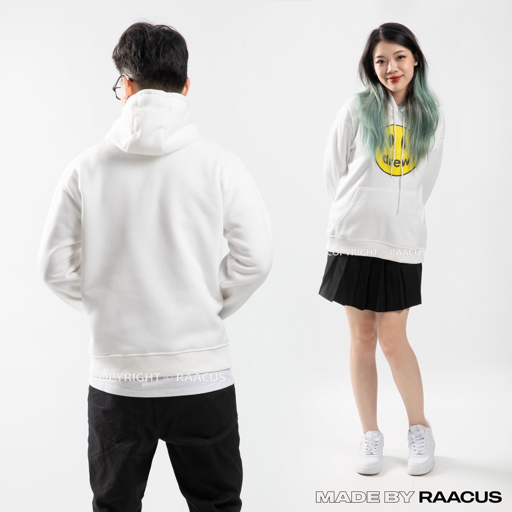 Áo khoác nỉ hoodie nam nữ DREW chất nỉ bông, áo nỉ hoodies nam nữ unisex Raacusstore