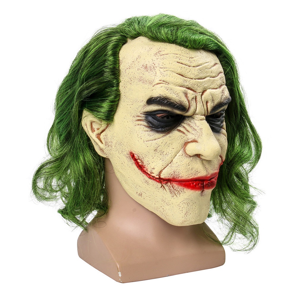 Dark Knight Batman Joker Mặt nạ latex cao su COS Halloween