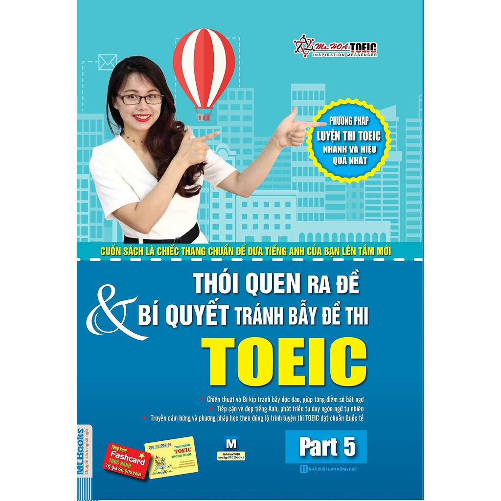 Sách - Thói Quen Ra Đề Và Bí Quyết Tránh Bẫy Đề Thi Toeic Part 5