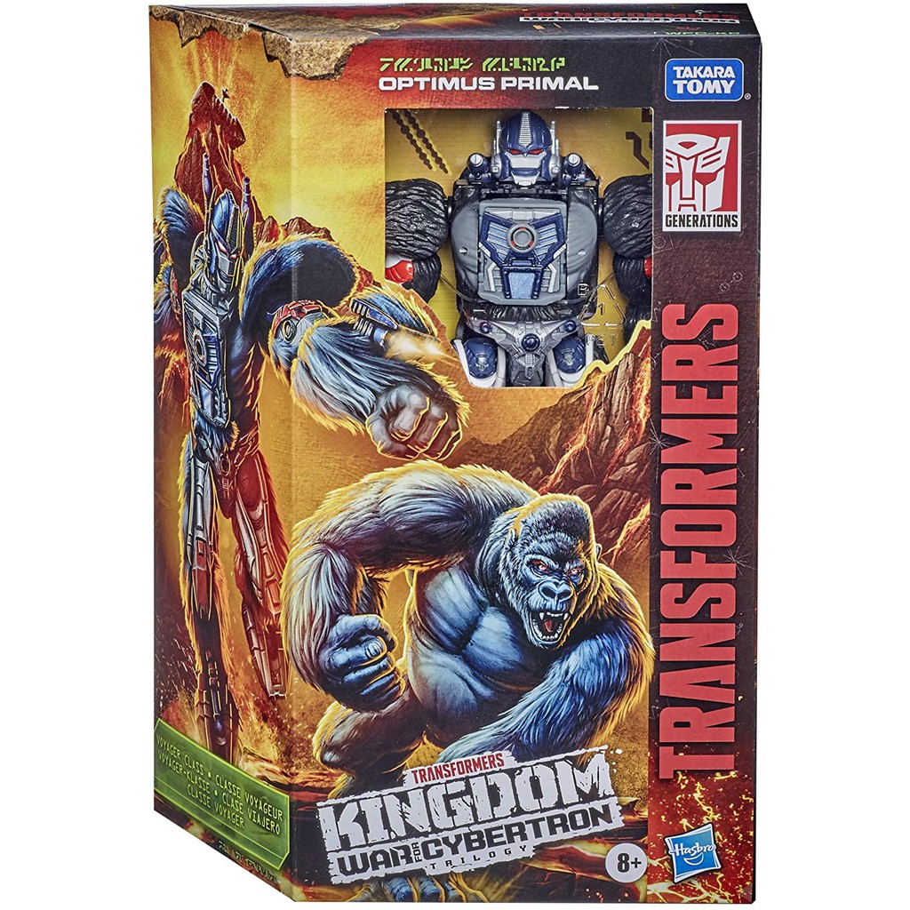 Mô hình robot Hasbro 🤖 Transformers War For Cybertron 🤖 Kingdom: Optimus Primal