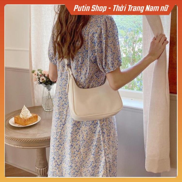 Túi xách nữ Túi đeo chéo đẹp dáng thuyền đi chơi phong cách thời trang hàn quốc dễ thương mầu đen trắng