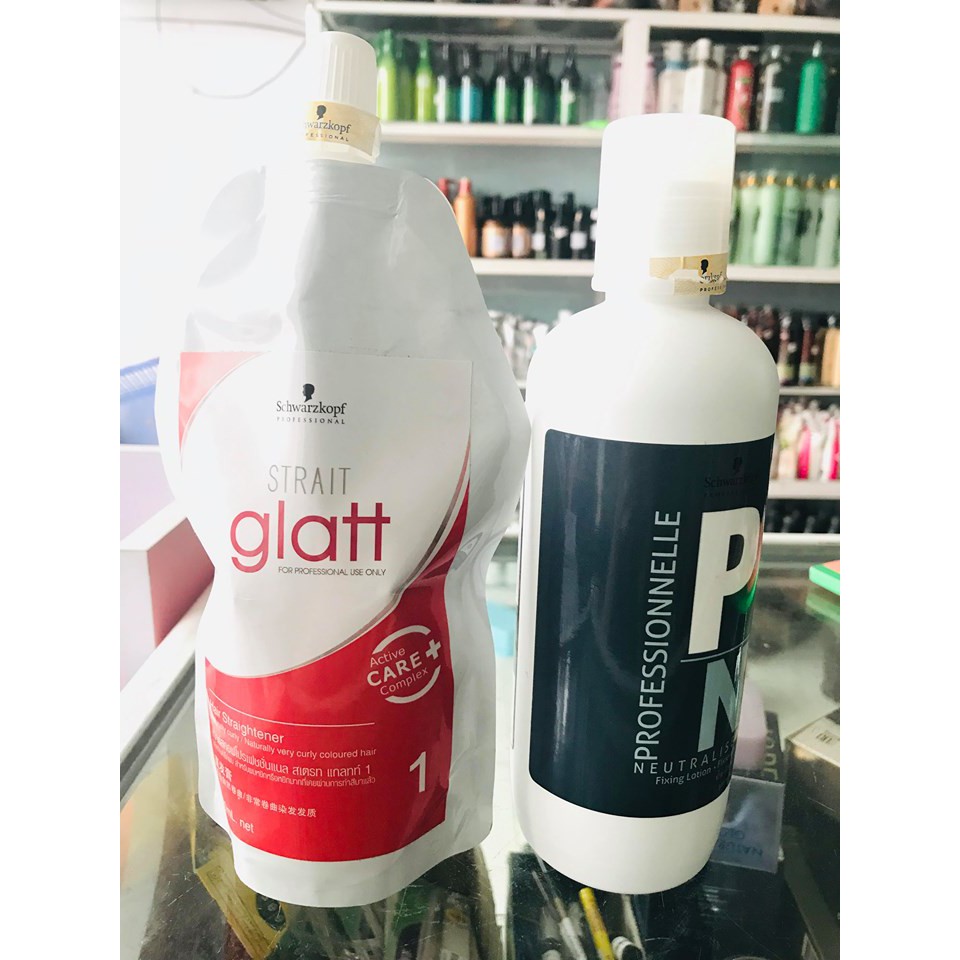 THUỐC UỐN TÓC SETTING NÓNG SCHWARZKOPF GLATT CAO CẤP CHÍNH HÃNG