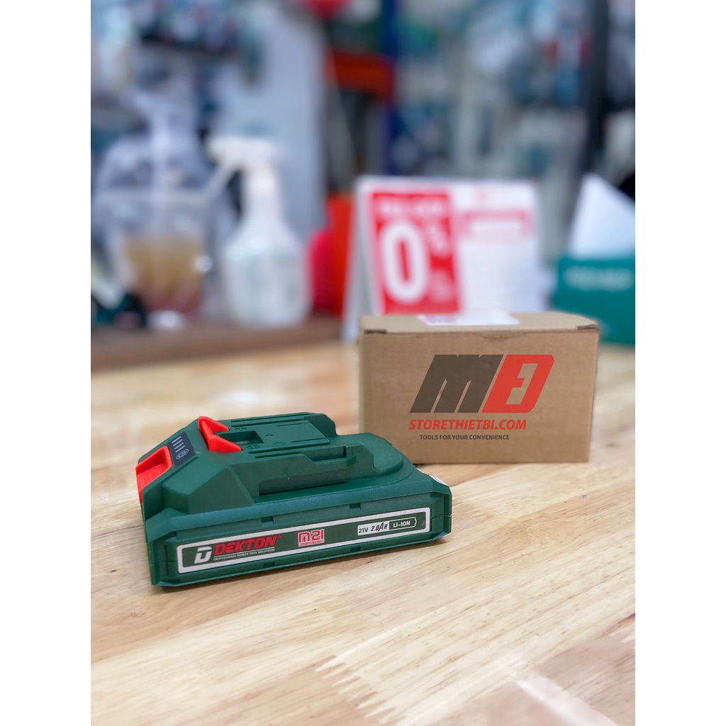 Pin 21v 2AH - 4AH Dekton thế hệ M21