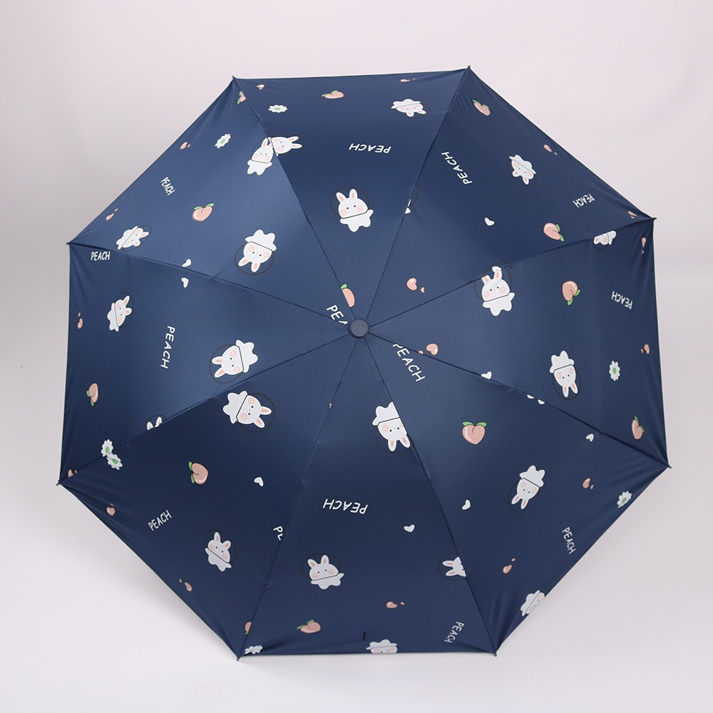 Ô Dù Che Nắng Ngoài Trời Che Mưa Mini Cute Gấp Gọn Hình Thỏ Dễ Thương Nhỏ Gọn - Lana Queen