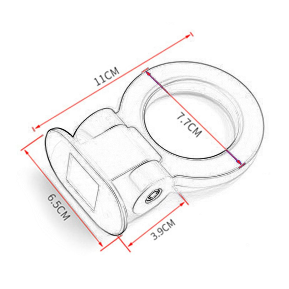 Móc kéo trang trí xe hơi phổ biến