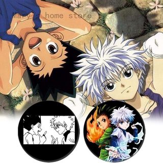 1 Huy Hiệu Cài Túi Xách Hình Anime hunter x hunter 58mm