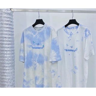 Áo thun tay lỡ form rộng loang màu BANAWA (hình thật ảnh cuối)🧚