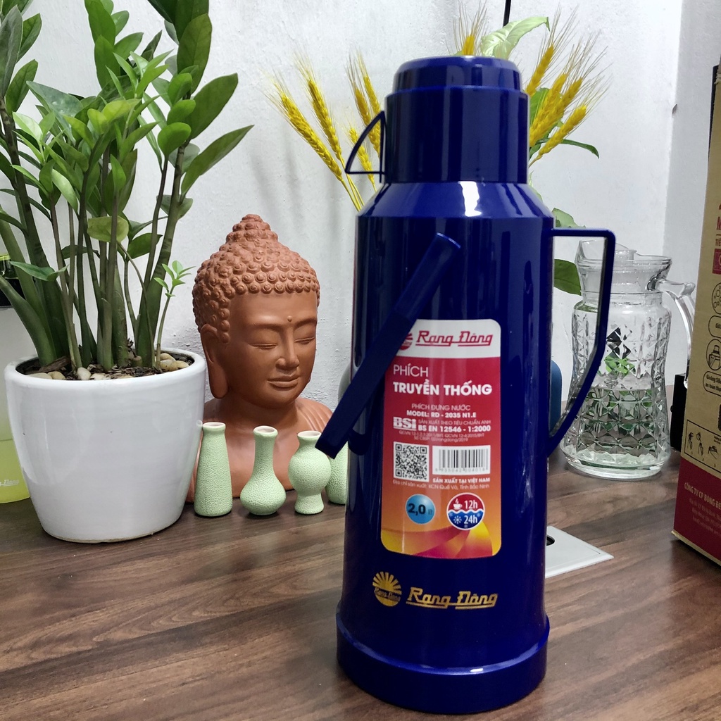 Phích Đựng Nước nóng giữ nhiệt Rạng Đông 2 Lít N1 Model: RD 2035 N1.E